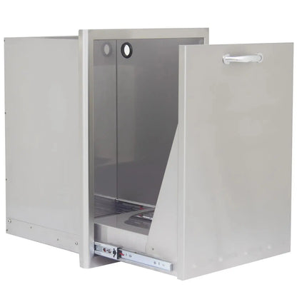 BlazeBlaze 18-Inch Roll Out Trash Bin BLZ-TRLP-DRW BLZ-TRLP-DRW- BetterPatio.com