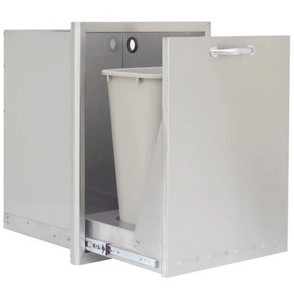 BlazeBlaze 18-Inch Roll Out Trash Bin BLZ-TRLP-DRW BLZ-TRLP-DRW- BetterPatio.com