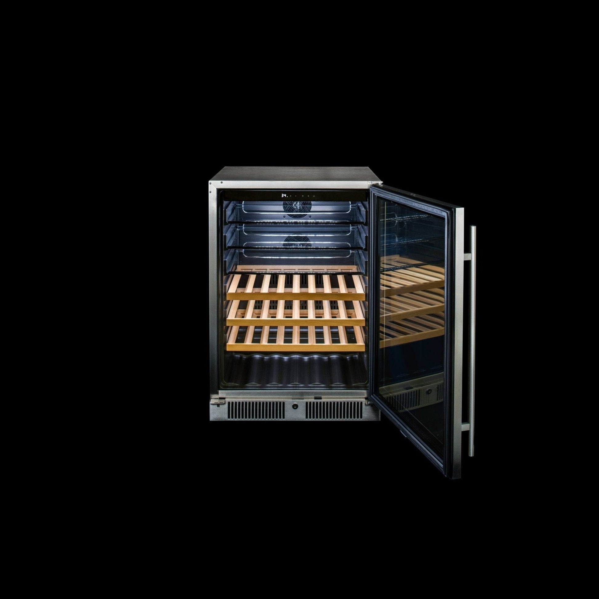 BlazeBlaze 24 Inch Outdoor Glass Door Beverage Cooler 5.5 BLZ-GDBEV-5.5- BetterPatio.com