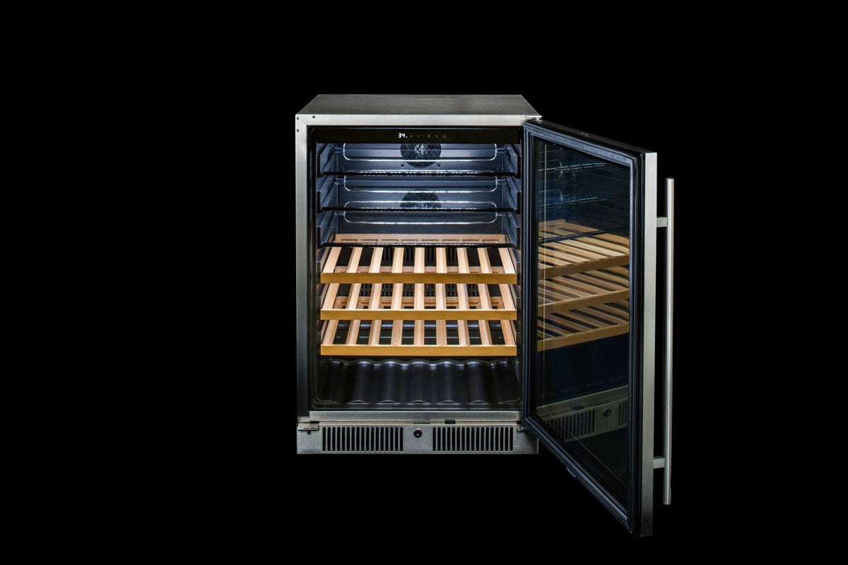 BlazeBlaze 24 Inch Outdoor Glass Door Beverage Cooler 5.5 BLZ-GDBEV-5.5- BetterPatio.com