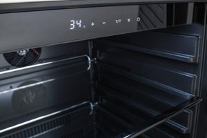 BlazeBlaze 24 Inch Outdoor Solid Door Refrigerator with 5.5 Cubic Feet BLZ-SSRF-5.5- BetterPatio.com