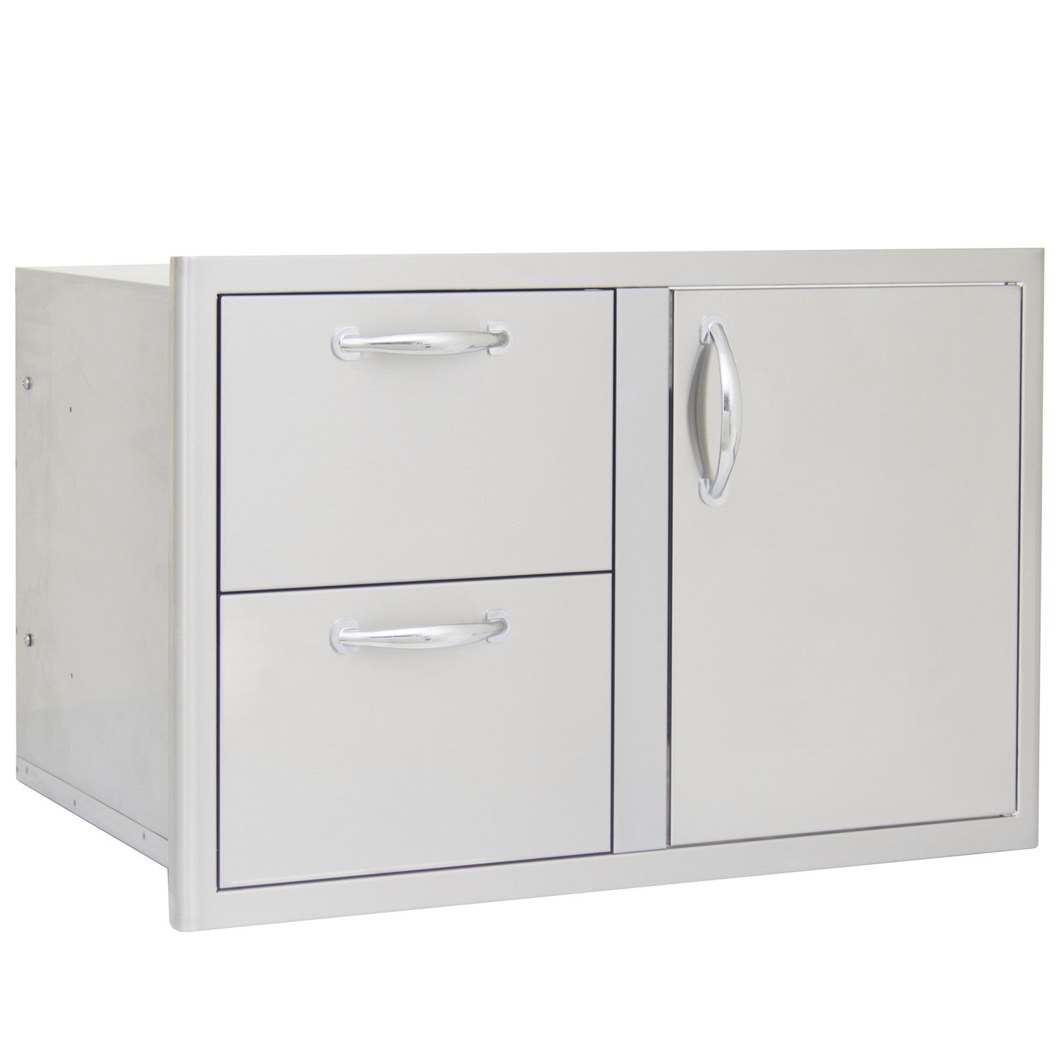 BlazeBlaze 32 Inch Access Door & Double Drawer Combo BLZ-DDC-R BLZ-DDC-R- BetterPatio.com
