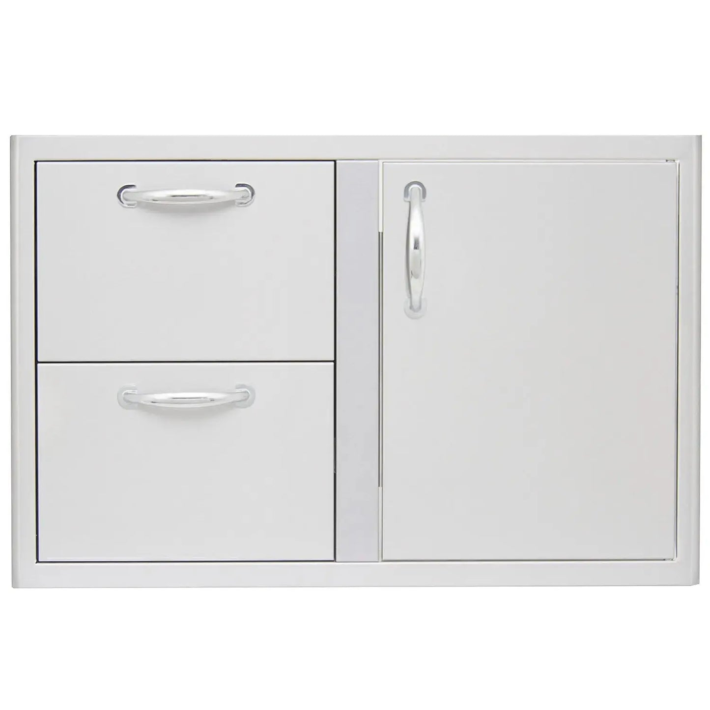 BlazeBlaze 32 Inch Access Door & Double Drawer Combo BLZ-DDC-R BLZ-DDC-R- BetterPatio.com