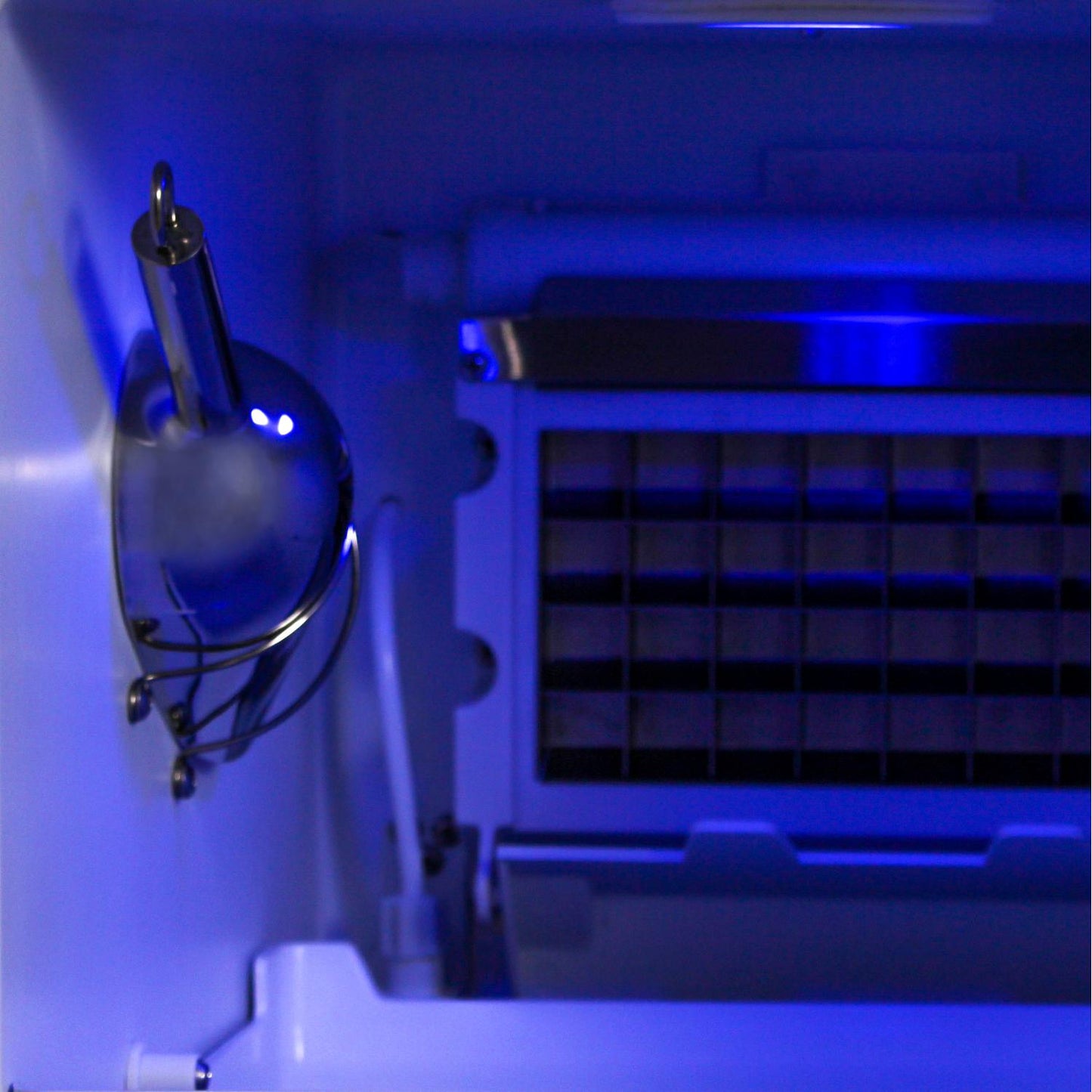 BlazeBlaze 50 LB. 15-Inch Outdoor Ice Maker with Gravity Drain BLZ-ICEMKR-50GR- BetterPatio.com