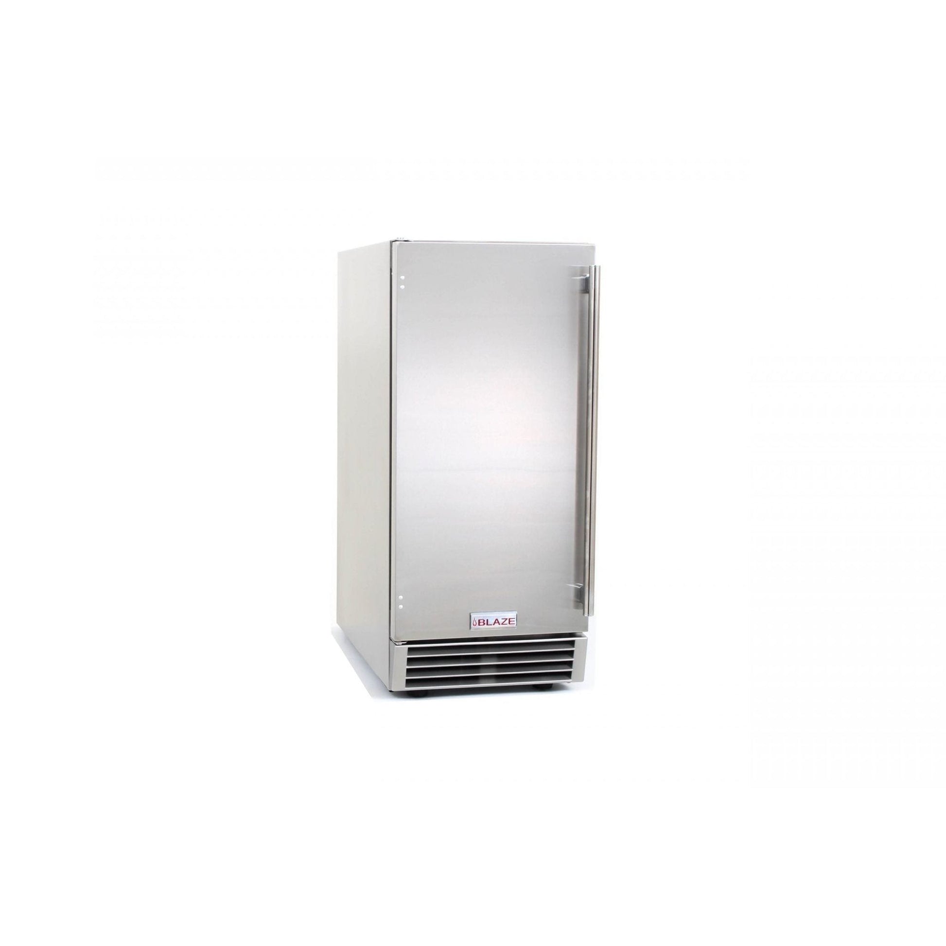 BlazeBlaze 50 LB. 15-Inch Outdoor Ice Maker with Gravity Drain BLZ-ICEMKR-50GR- BetterPatio.com