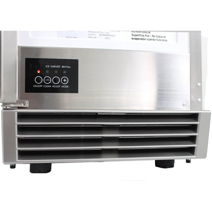 BlazeBlaze 50 LB. 15-Inch Outdoor Ice Maker with Gravity Drain BLZ-ICEMKR-50GR- BetterPatio.com