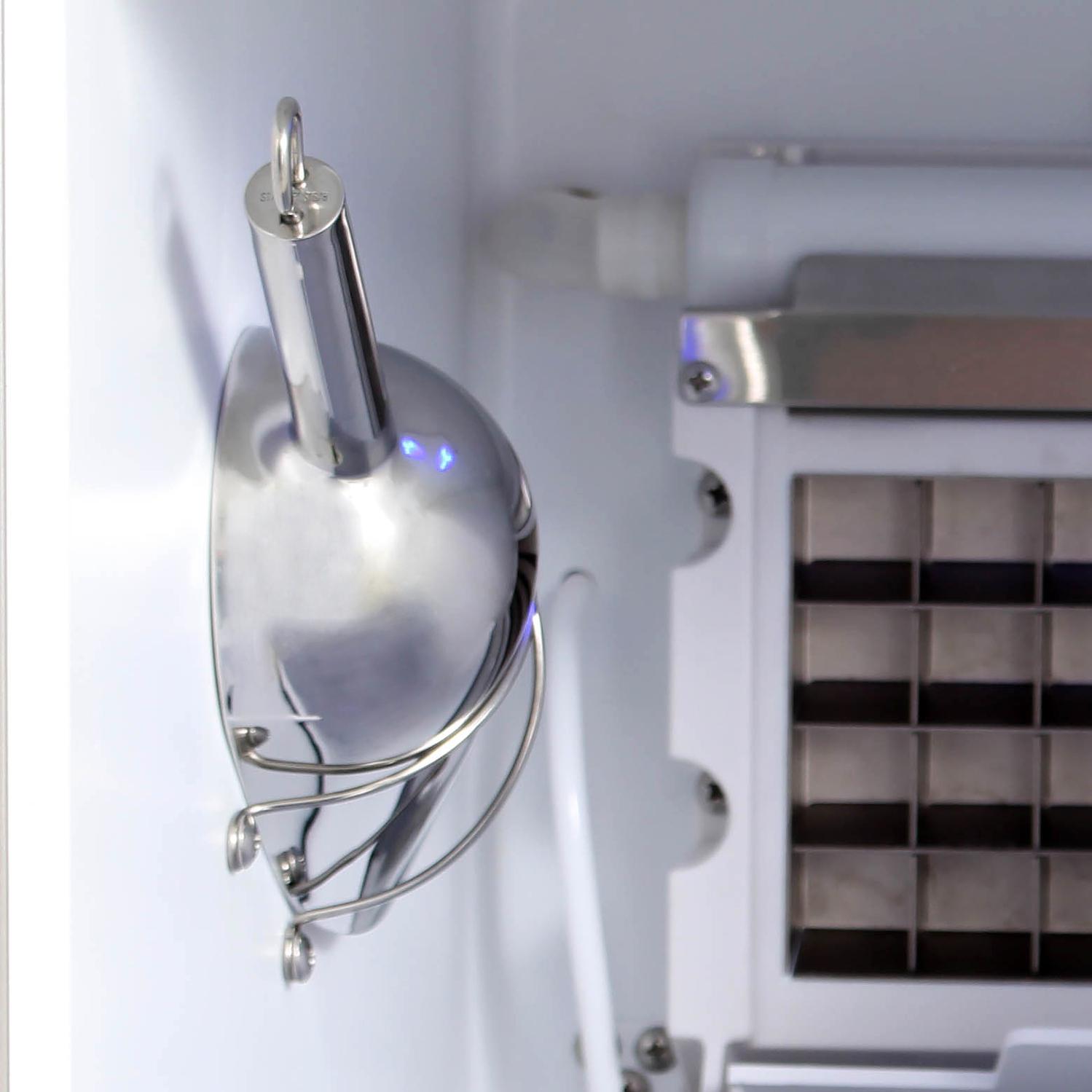 BlazeBlaze 50 LB. 15-Inch Outdoor Ice Maker with Gravity Drain BLZ-ICEMKR-50GR- BetterPatio.com