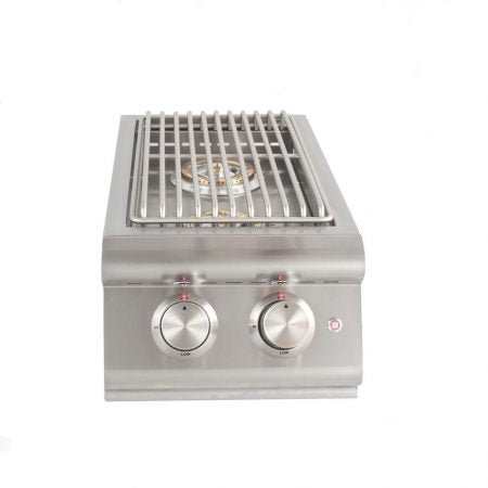 BlazeBlaze Built-In Premium Double Side Burner With LTE Lights BLZ-SB2LTE-NG- BetterPatio.com