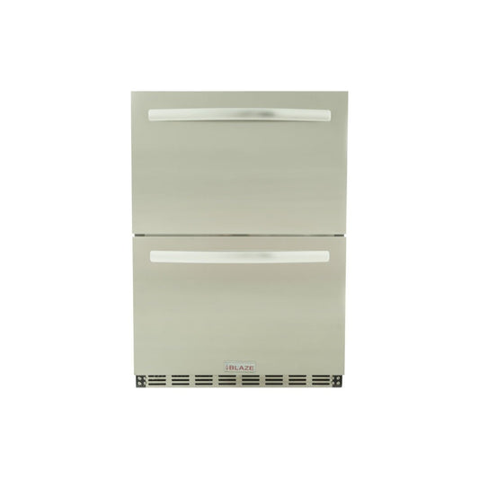 BlazeBlaze Double Drawer 5.1 cu. ft. Refrigerator BLZ-SSRF-DBDR5.1- BetterPatio.com