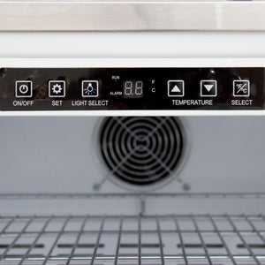 BlazeBlaze Outdoor Rated Stainless 24-Inch Refrigerator 5.2 cu. ft. BLZ-SSRF-50DH- BetterPatio.com