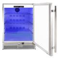 Blaze Outdoor Rated Stainless 24-Inch Refrigerator 5.2 cu. ft.
