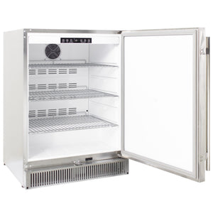 BlazeBlaze Outdoor Rated Stainless 24-Inch Refrigerator 5.2 cu. ft. BLZ-SSRF-50DH- BetterPatio.com