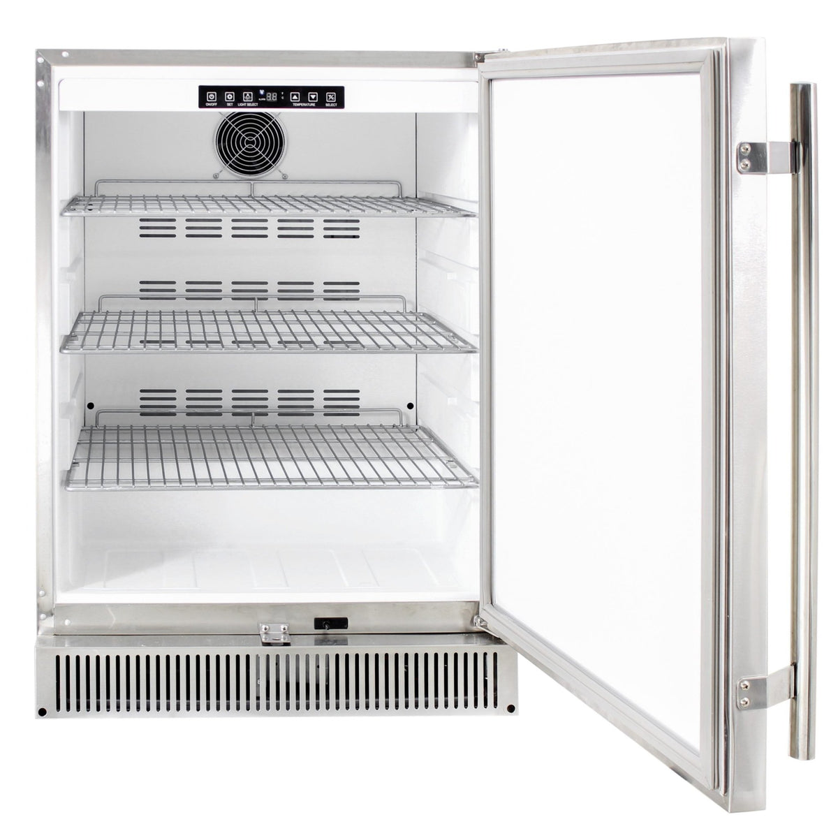BlazeBlaze Outdoor Rated Stainless 24-Inch Refrigerator 5.2 cu. ft. BLZ-SSRF-50DH- BetterPatio.com