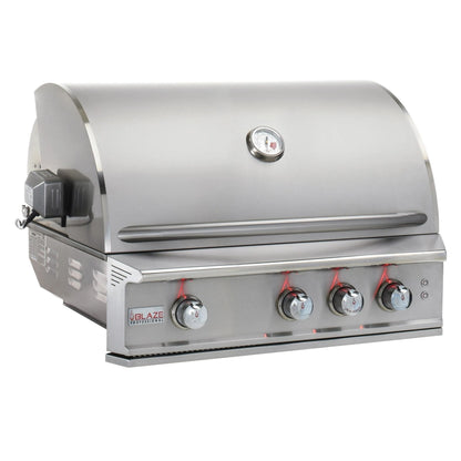 BlazeBlaze Professional LUX 34-Inch 3 Burner Built-In Gas Grill With Rear Infrared Burner BLZ-3PRO-LP- BetterPatio.com