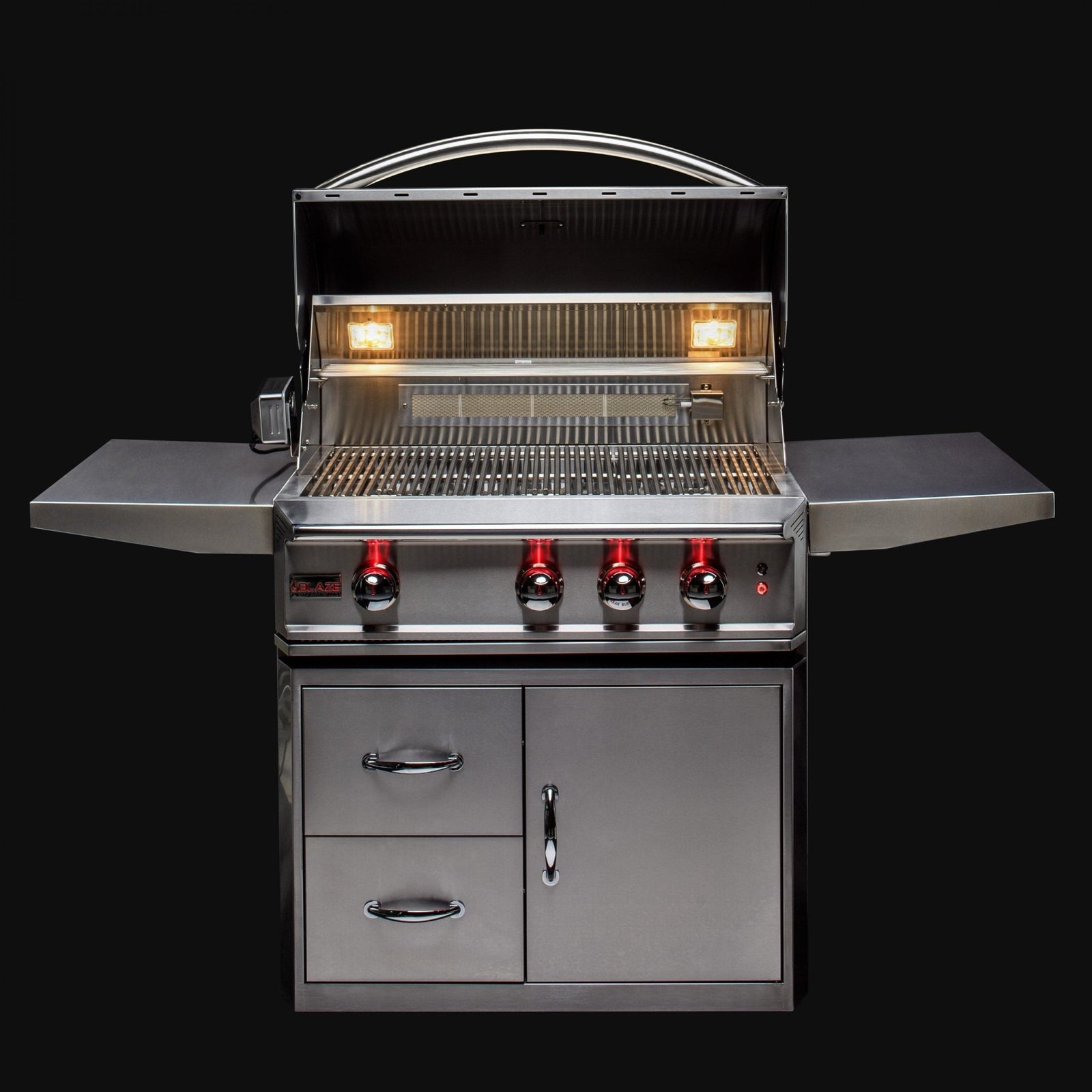 BlazeBlaze Professional LUX 34-Inch 3 Burner Built-In Gas Grill With Rear Infrared Burner BLZ-3PRO-LP- BetterPatio.com