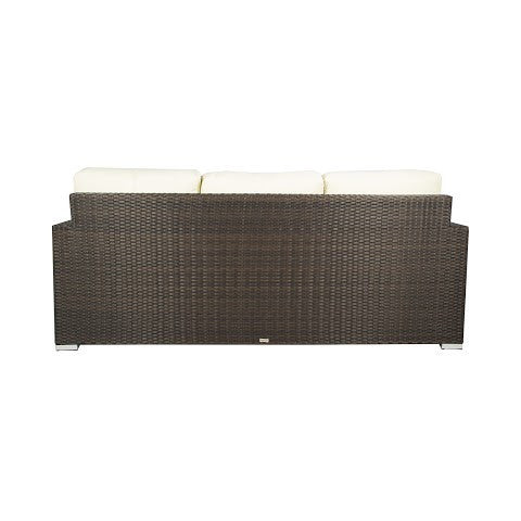Source Furniture Lucaya Sofa, Espresso - BetterPatio.com