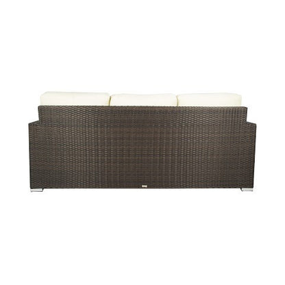 Source Furniture Lucaya Sofa, Espresso - BetterPatio.com