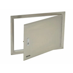 Bull Access Door with Lock and Frame - Stainless Steel 89970