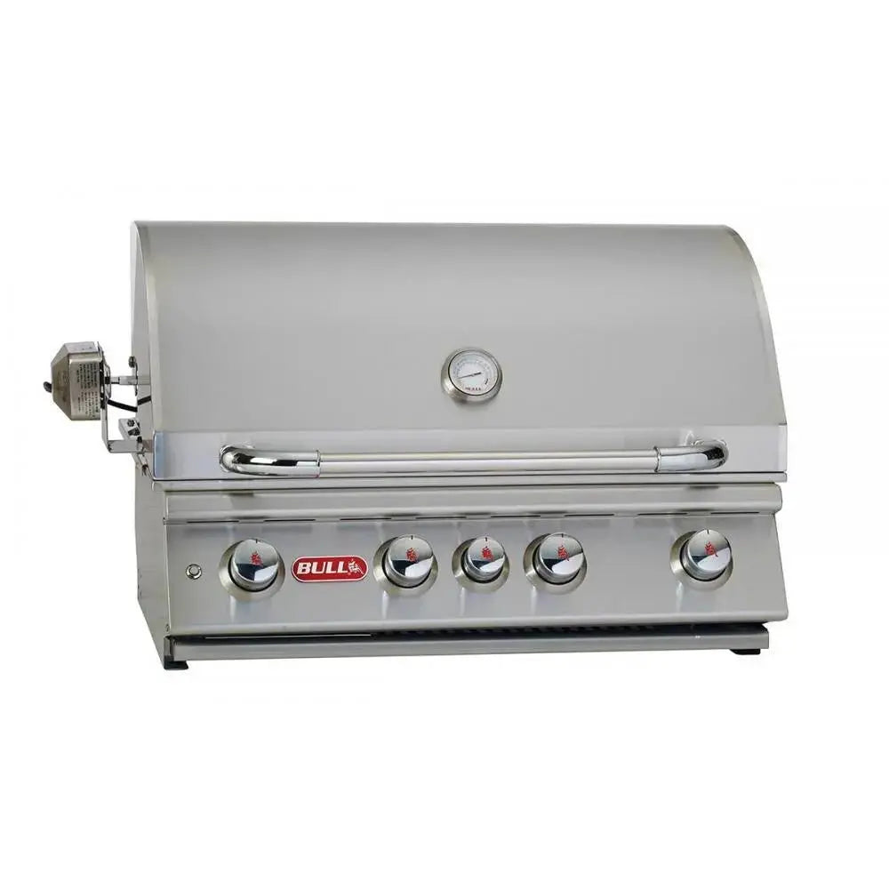 BullBull Angus 30-Inch Drop In Grill with Four Burners, 75,000 BTUs with Lights, Rotisserie 47628- BetterPatio.com