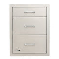 Bull BBQ Stainless Steel Triple Drawer System 58110