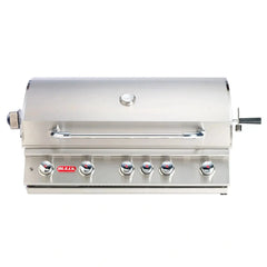 Bull Brahma 38-Inch, 5-Burner Drop In Grill with 90,000 BTUs, Lights, Rotisserie