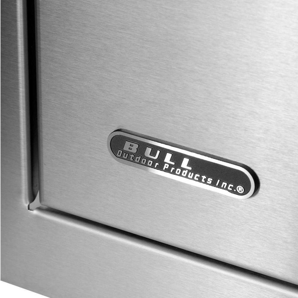 BullBull Left Hinge SS Vertical Single Door with Towel Holder 98552 98552- BetterPatio.com