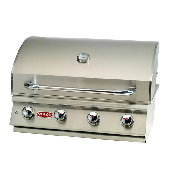 BullBull Lonestar 30-Inch Drop In Grill with Four Burners, 60,000 BTUs, Lights 87048- BetterPatio.com