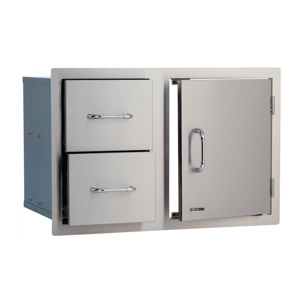 BullBull Stainless Steel Door &amp; Drawer Combo 30 Inch 25876 25876- BetterPatio.com