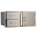 Bull Stainless Steel Door & Drawer Combo 38 Inch 55875