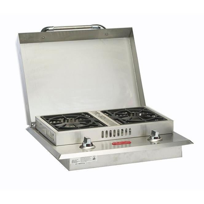 BullBull Stainless Steel Double Side Burner - Natural Gas 60099 60099- BetterPatio.com