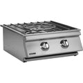 Bull Stainless Steel Power Burner with Stainless Steel Lid  96000 | 96001