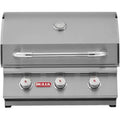 Bull Steer Premium 24-Inch Drop In Grill with 3 Burners, 45,000 BTUs
