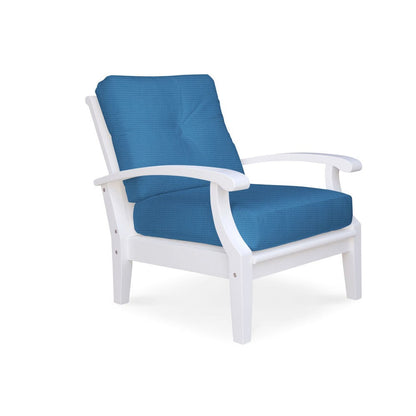 Douglas Nance Cayman White Deep Seating Club Chair DN2201W - BetterPatio.com