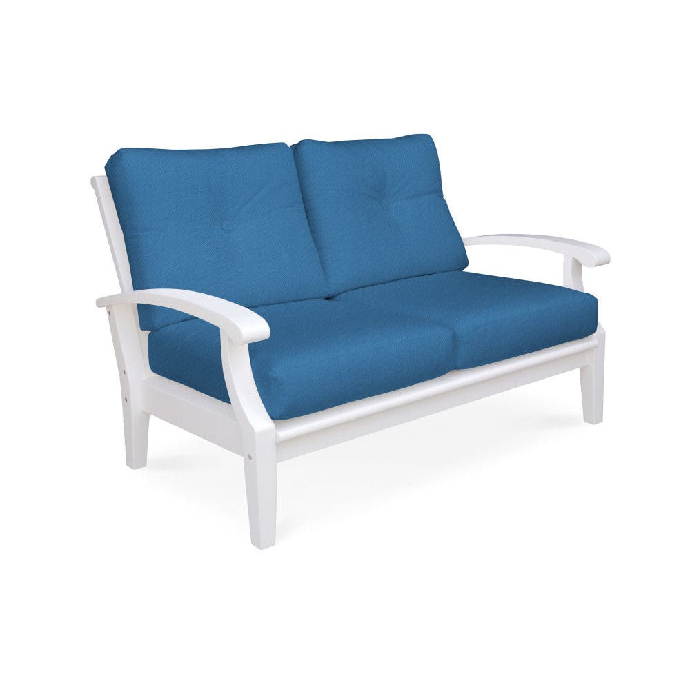 Douglas Nance Cayman White Deep Seating Loveseat DN2202W - BetterPatio.com