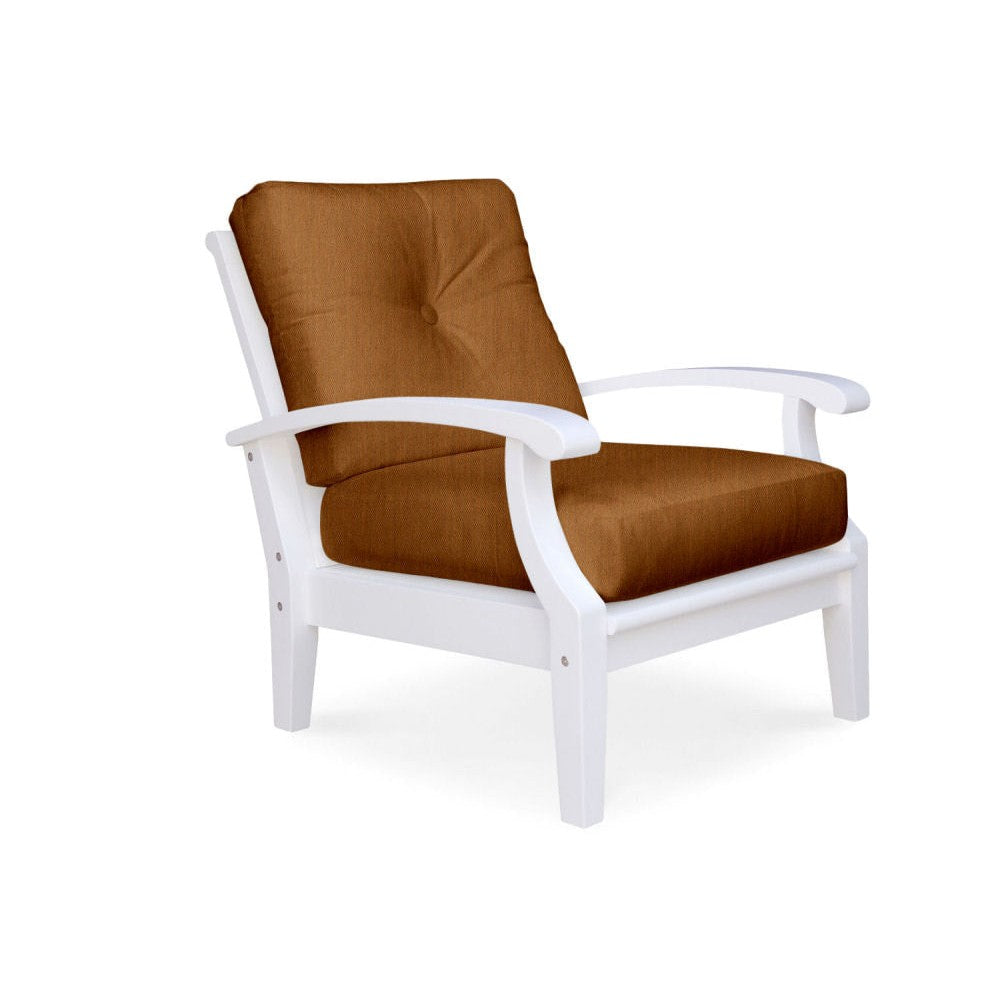 Douglas Nance Cayman White Deep Seating Club Chair DN2201W - BetterPatio.com