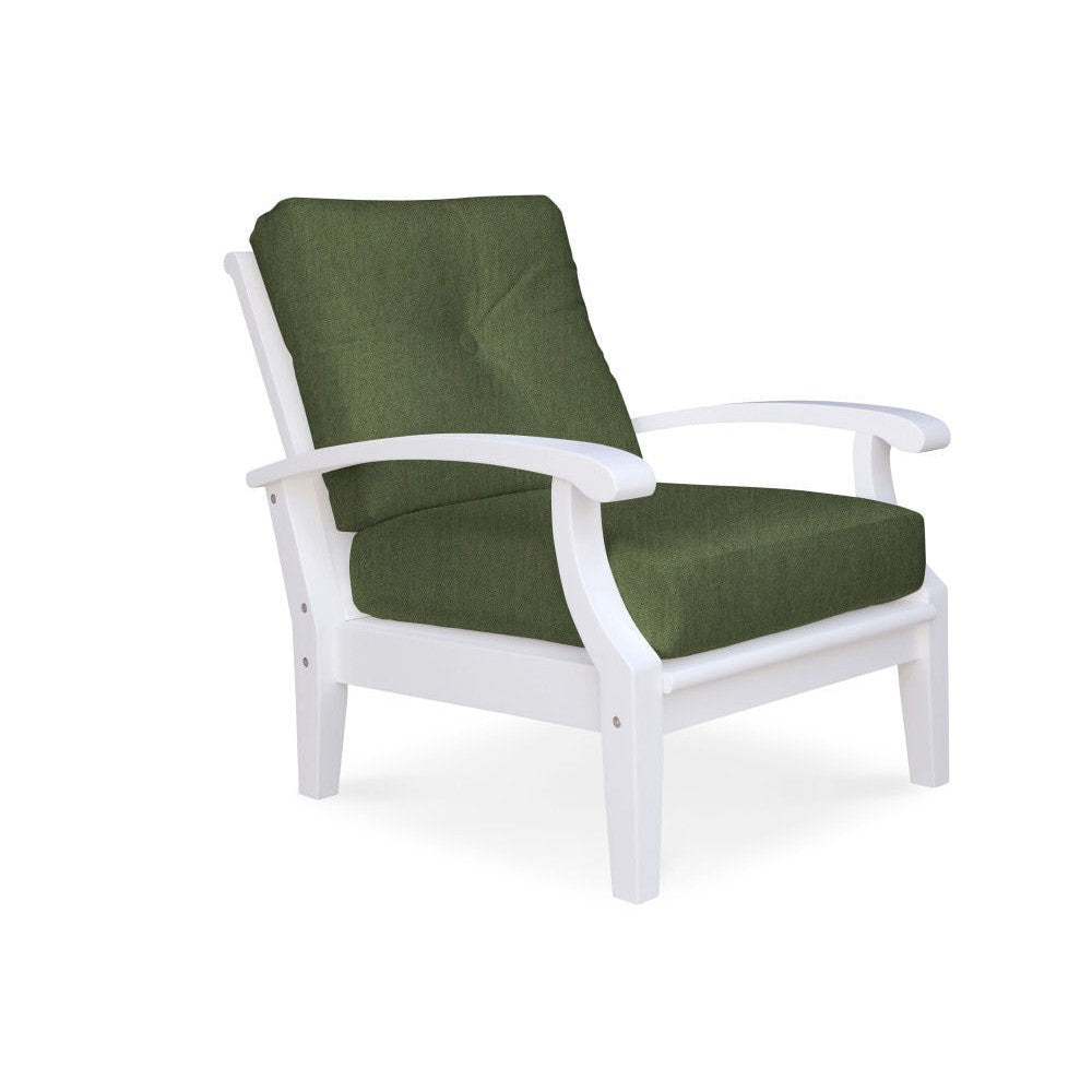 Douglas Nance Cayman White Deep Seating Club Chair DN2201W - BetterPatio.com