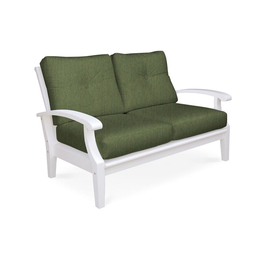 Douglas Nance Cayman White Deep Seating Loveseat DN2202W - BetterPatio.com