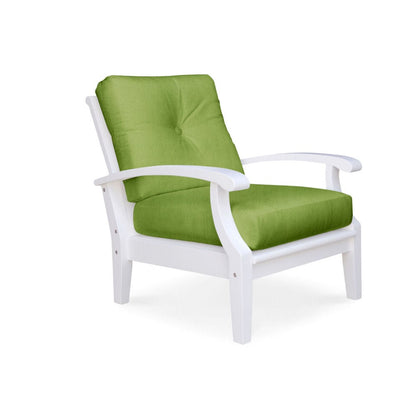 Douglas Nance Cayman White Deep Seating Club Chair DN2201W - BetterPatio.com