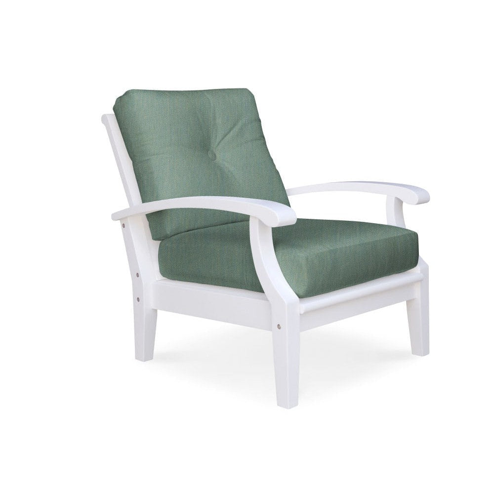 Douglas Nance Cayman White Deep Seating Club Chair DN2201W - BetterPatio.com