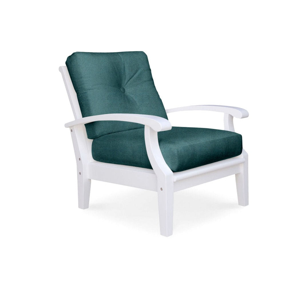 Douglas Nance Cayman White Deep Seating Club Chair DN2201W - BetterPatio.com