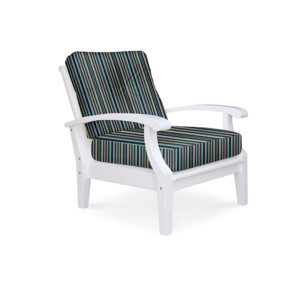 Douglas Nance Cayman White Deep Seating Club Chair DN2201W - BetterPatio.com