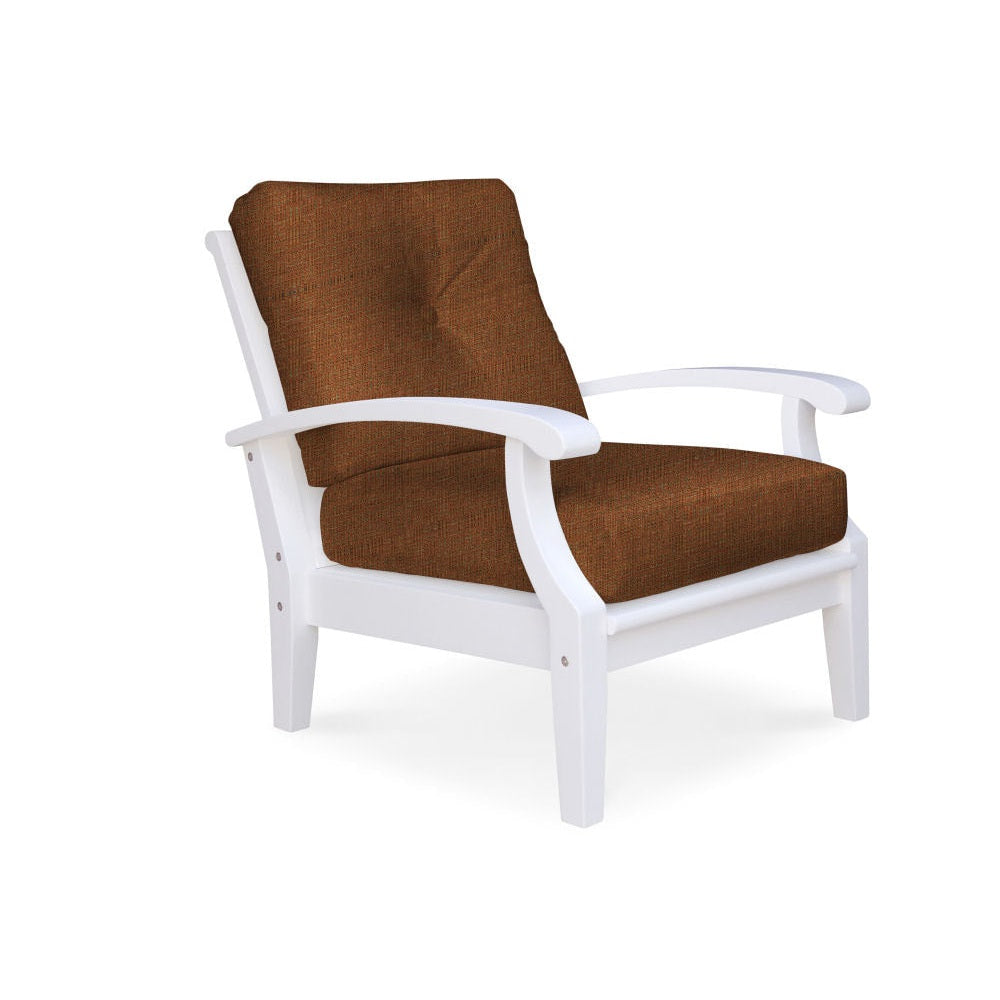 Douglas Nance Cayman White Deep Seating Club Chair DN2201W - BetterPatio.com