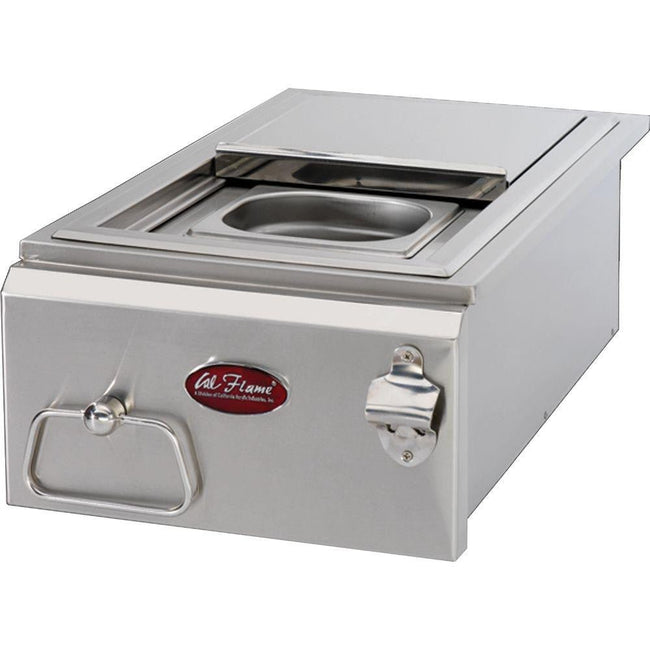Cal FlameCal Flame 12-inch Built-In Cocktail Center with Ice Bin Cooler BBQ12842P-12 BBQ12842P-12- BetterPatio.com