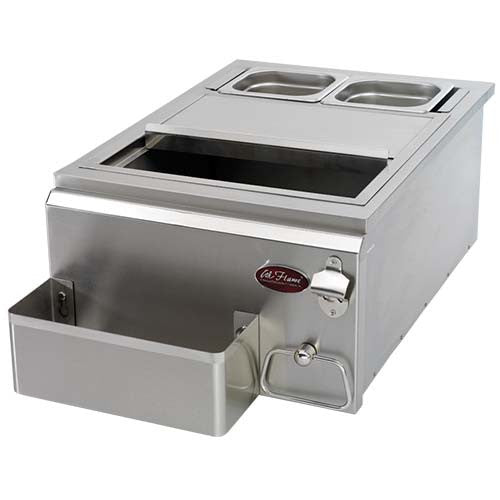 Cal FlameCal Flame 18-inch Built-In Cocktail Center with Ice Bin Cooler BBQ11842P-18 BBQ11842P-18- BetterPatio.com