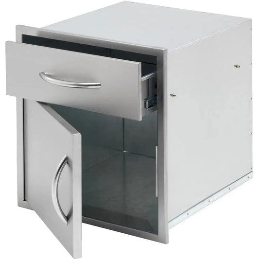 Cal FlameCal Flame 18-Inch Door & Drawer Combo BBQ11840P-18 BBQ11840P-18- BetterPatio.com