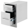 Cal Flame 2 Drawer Deep Drawer Storage BBQ07868P