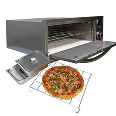 Cal Flame 2 in 1 Oven Built In SSteel Warmer & Pizza Oven BBQ14967E