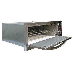 Cal FlameCal Flame 2 in 1 Oven Built In SSteel Warmer & Pizza Oven BBQ14967E BBQ14967E- BetterPatio.com