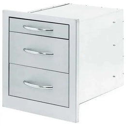 Cal Flame 3 Drawer Wide Storage BBQ08866