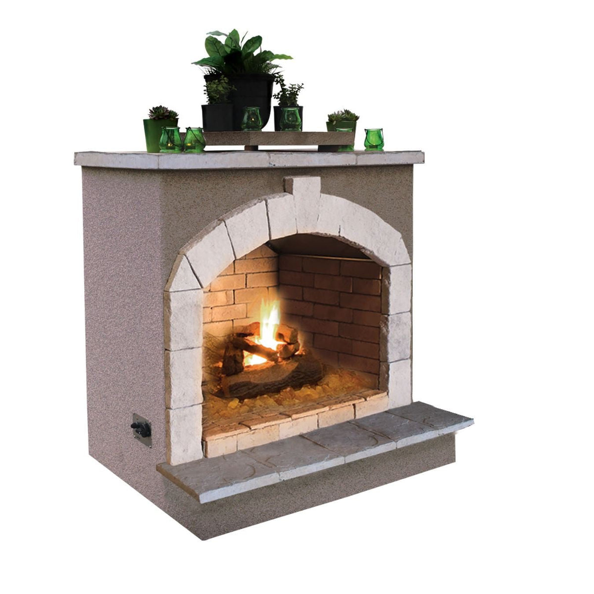 Cal FlameCal Flame 48 inch Outdoor Fireplace FRP-906-2 FRP-906-2- BetterPatio.com